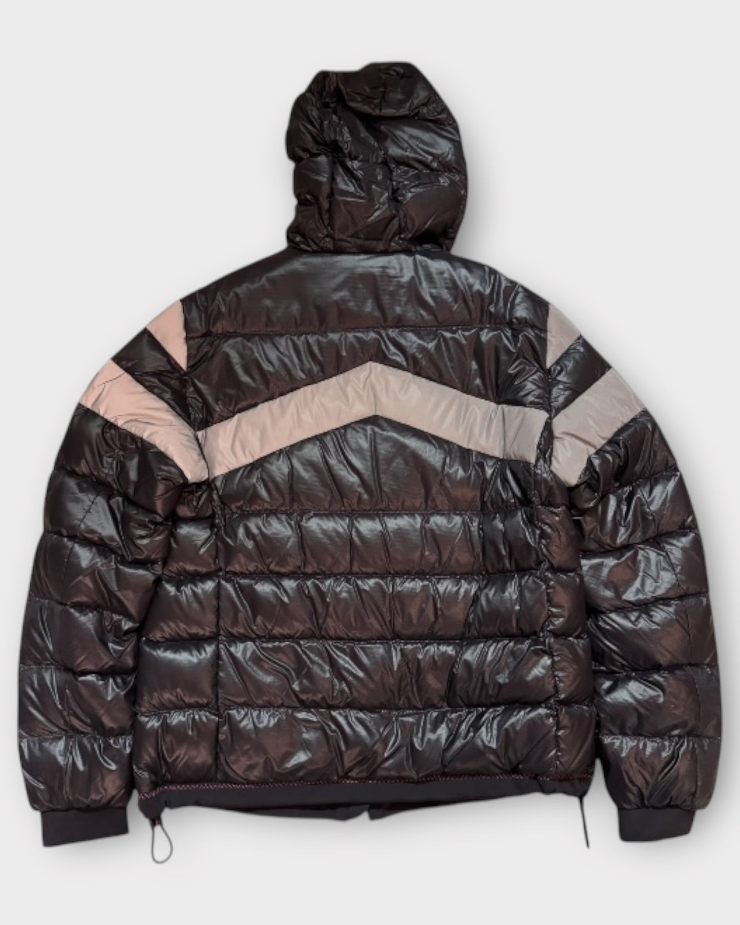 Daunenjacke in Schwarz & Grau