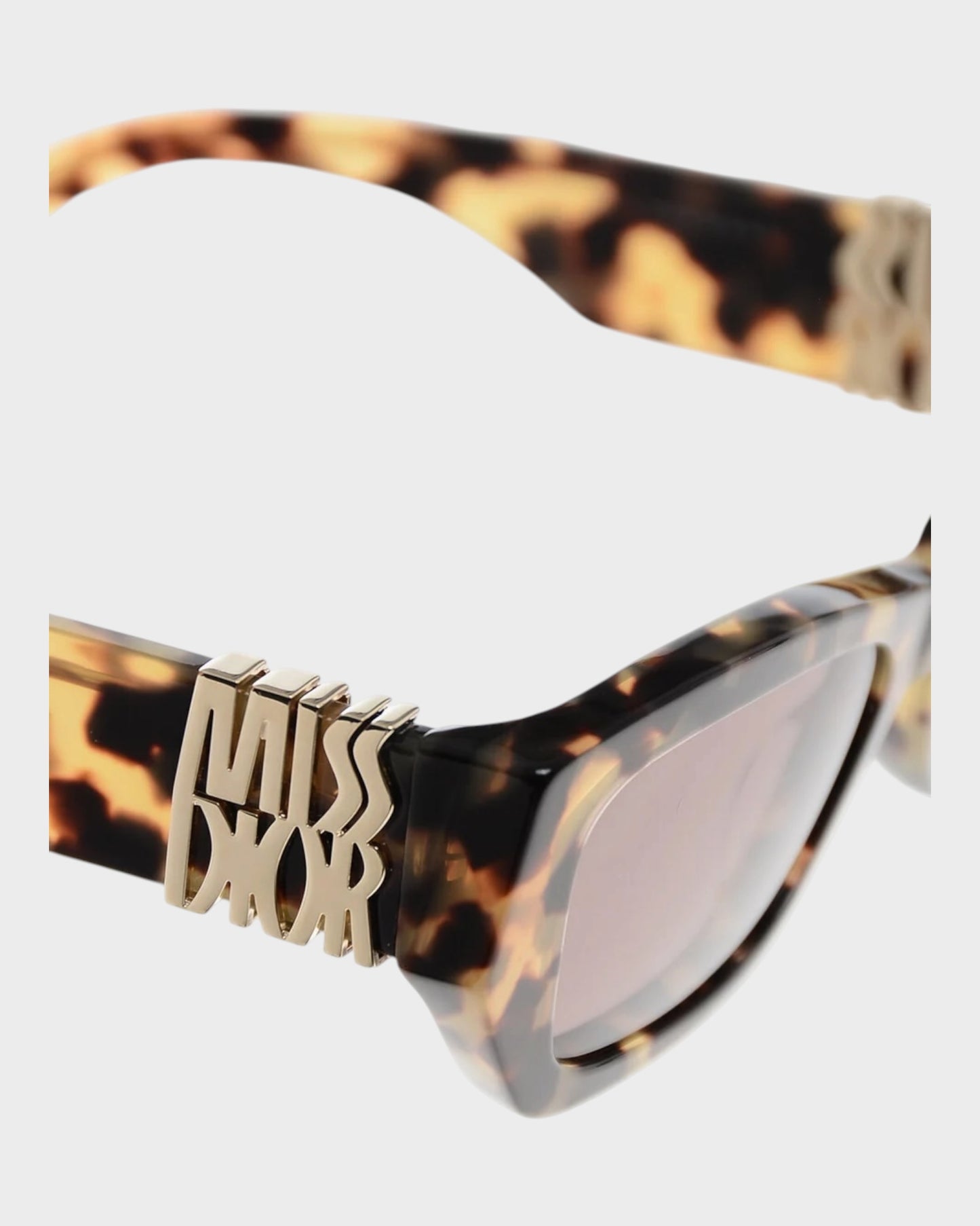 Elegante Cat-Eye Sonnenbrille mit Logo-Detail