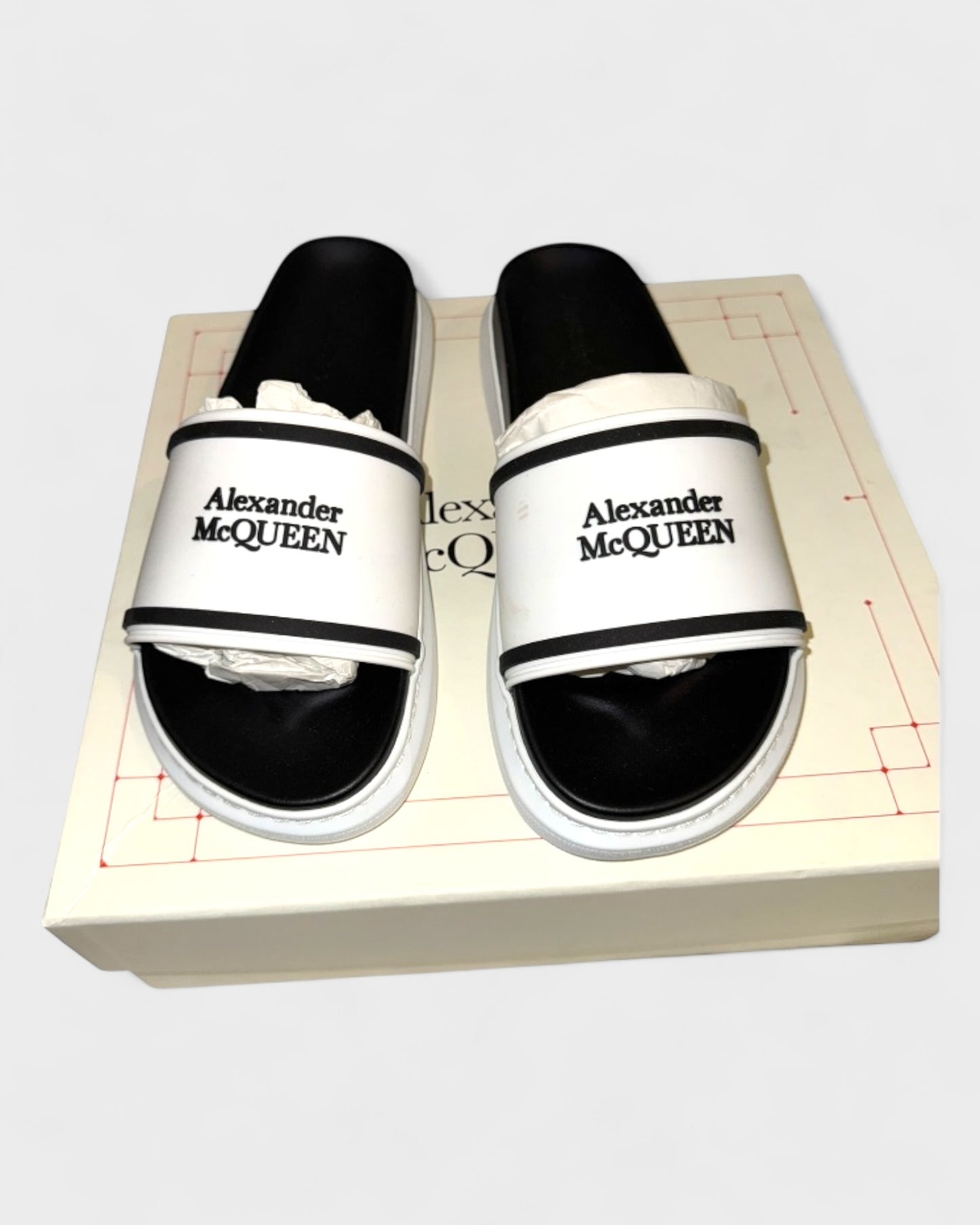 Logo-Slides – Weiß/Schwarz