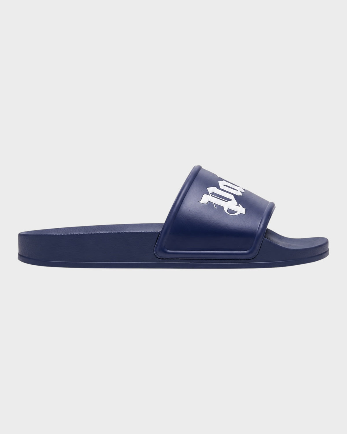 Slides – Navy mit weißem Logo