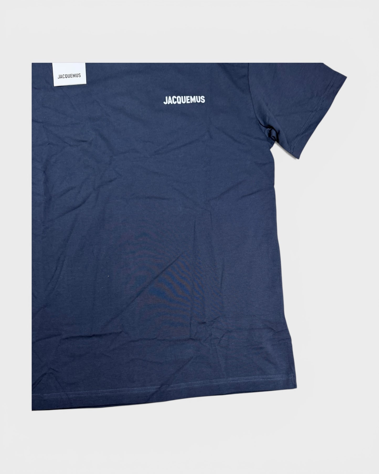 Jacquemus T-Shirt mit Logo-Schriftzug – Navy