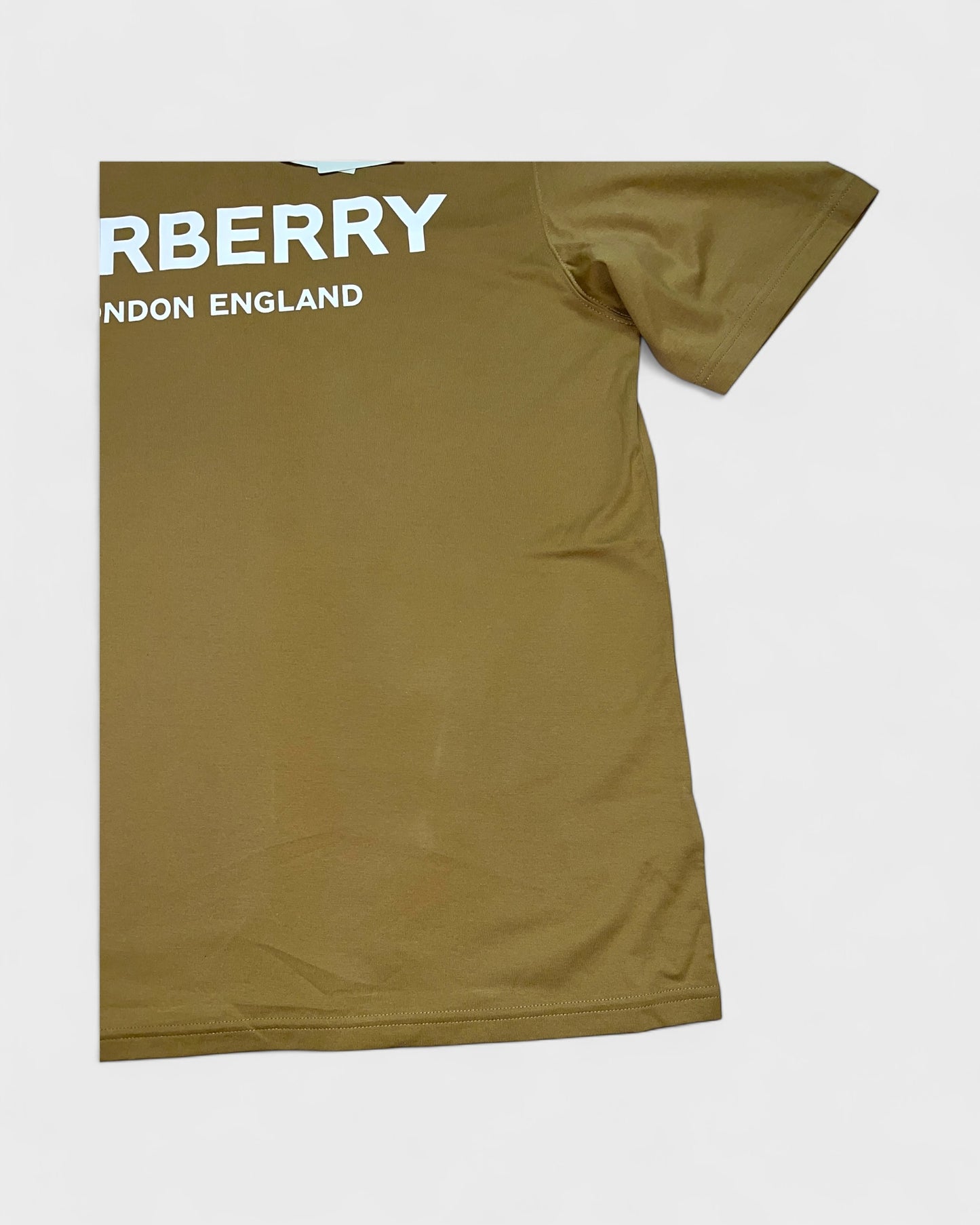 T-Shirt mit Logo-Print – Camel