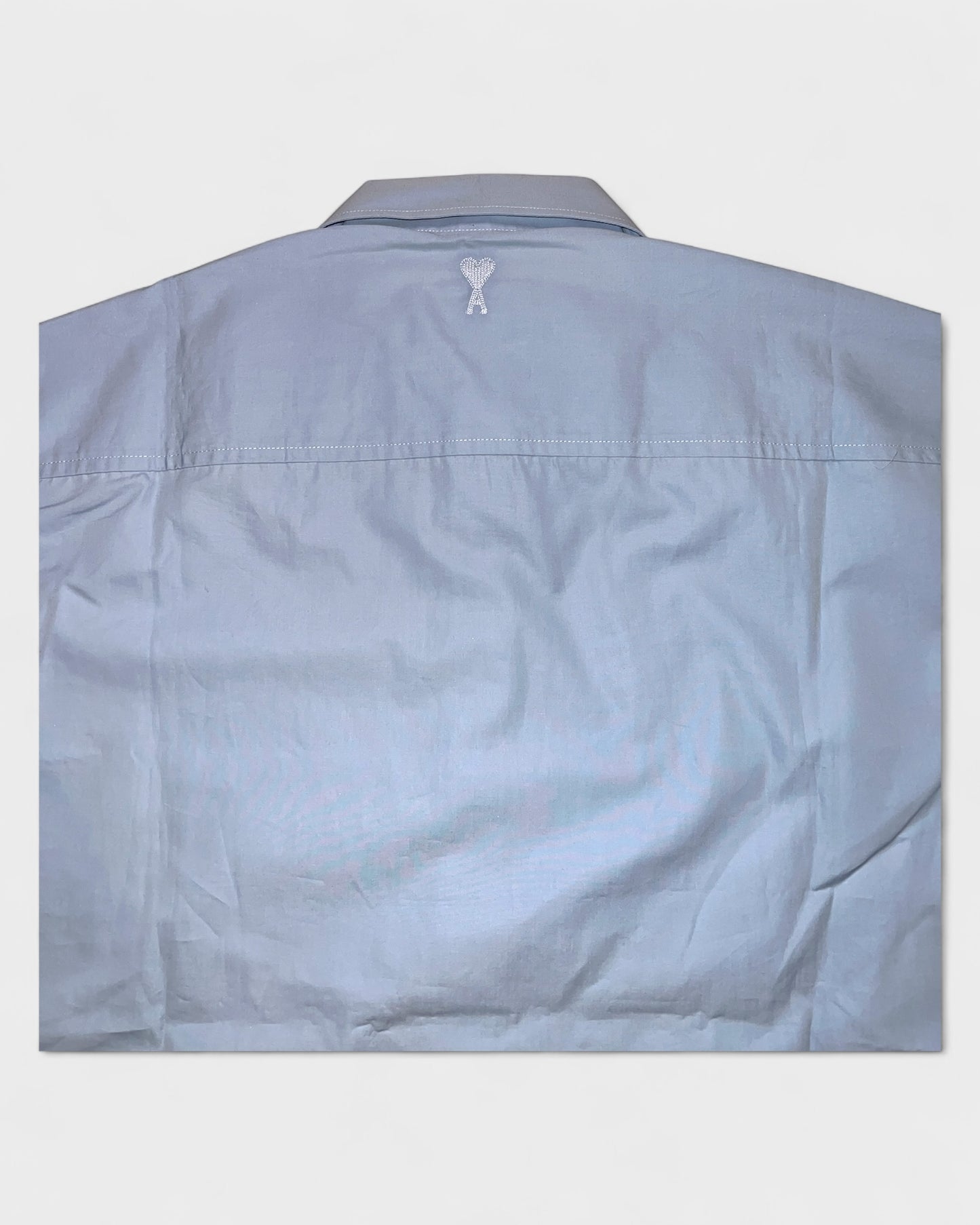 Kurzarmhemd – Blau