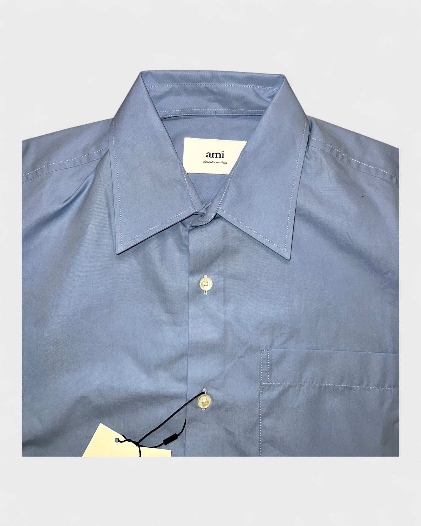 Kurzarmhemd – Blau