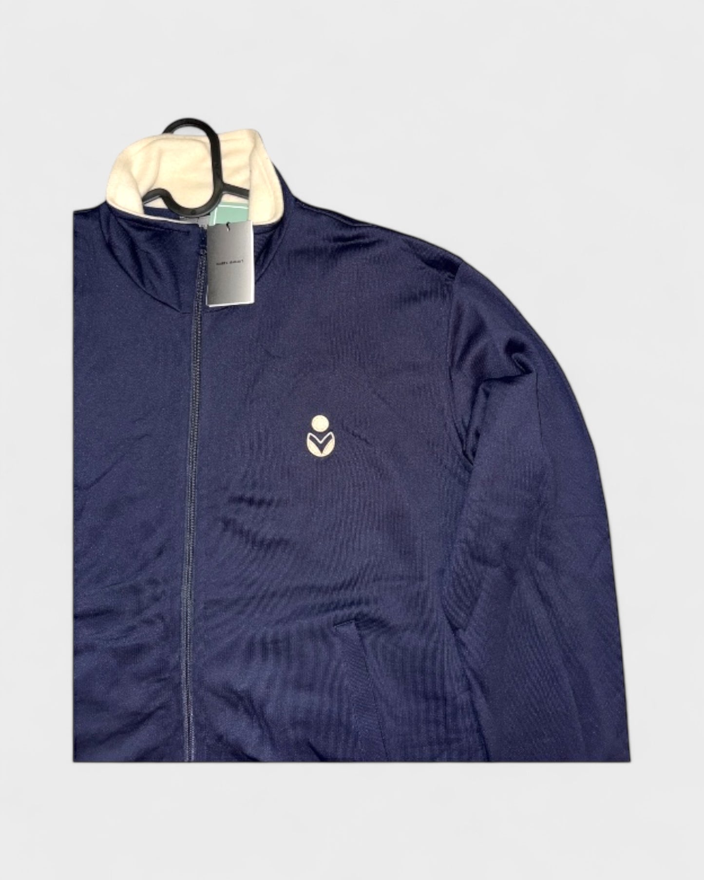 Trackjacke mit Logo – Navy