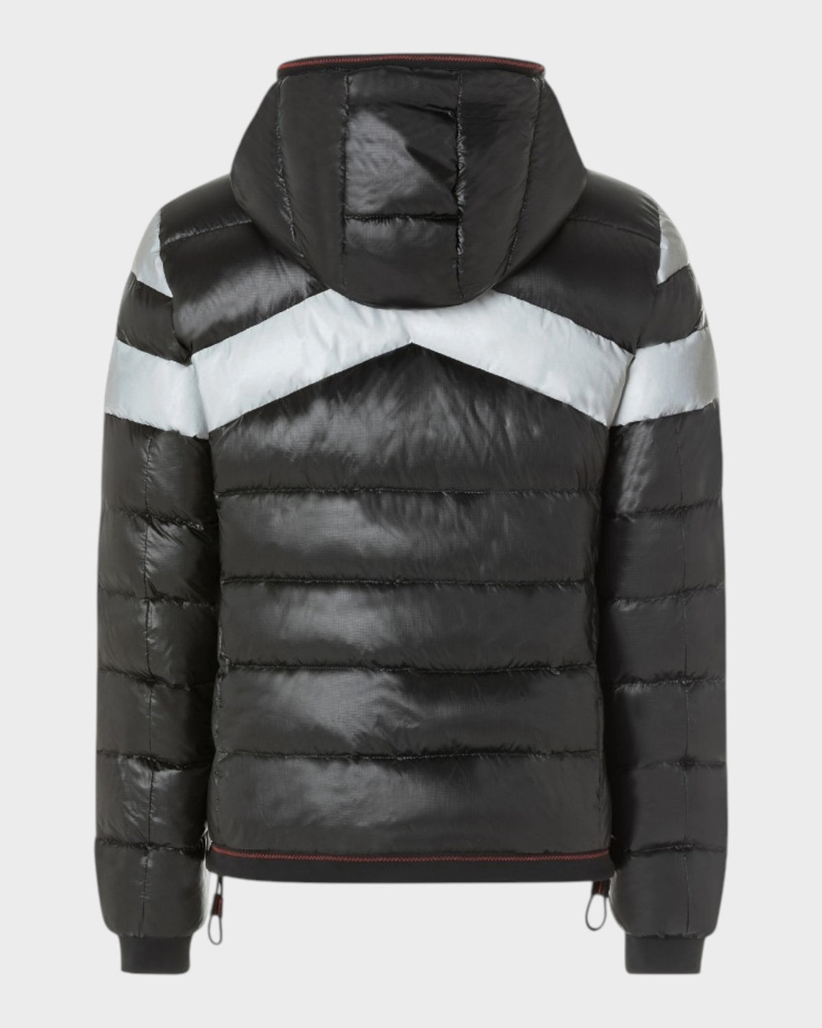 Daunenjacke in Schwarz & Grau