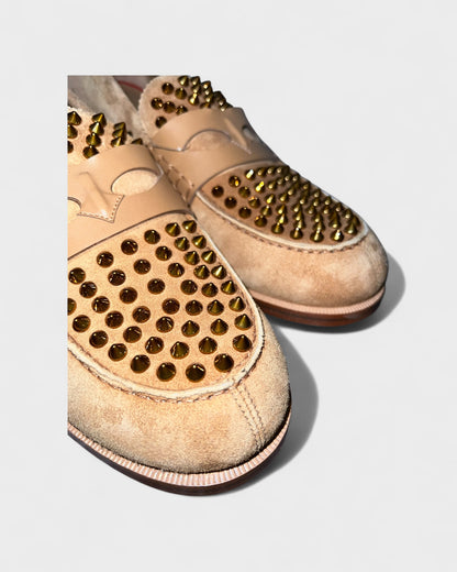 Loafer „Dandelion Spikes“ – Camel