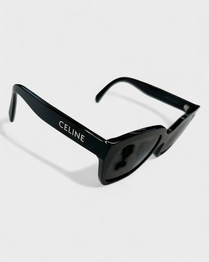 Cat-Eye Sonnenbrille – Schwarz