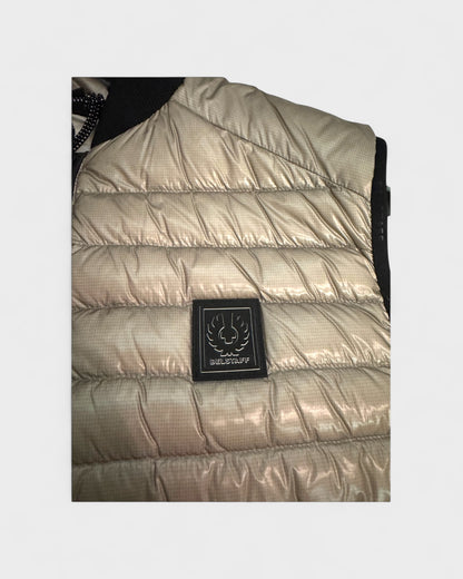 Herren-Daunenweste – Beige