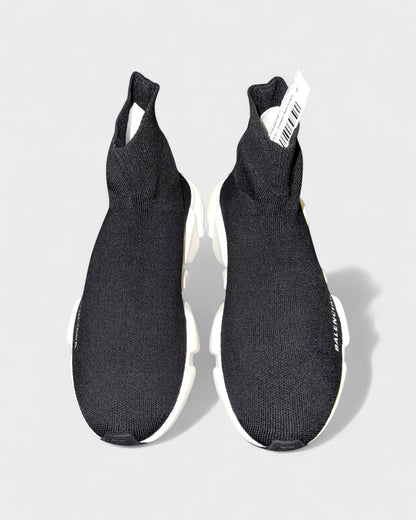 Speed Trainer Sneaker – Schwarz/Weiß