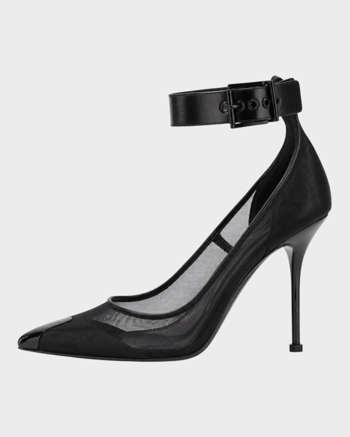 „Buckle“ Pumps – Schwarz