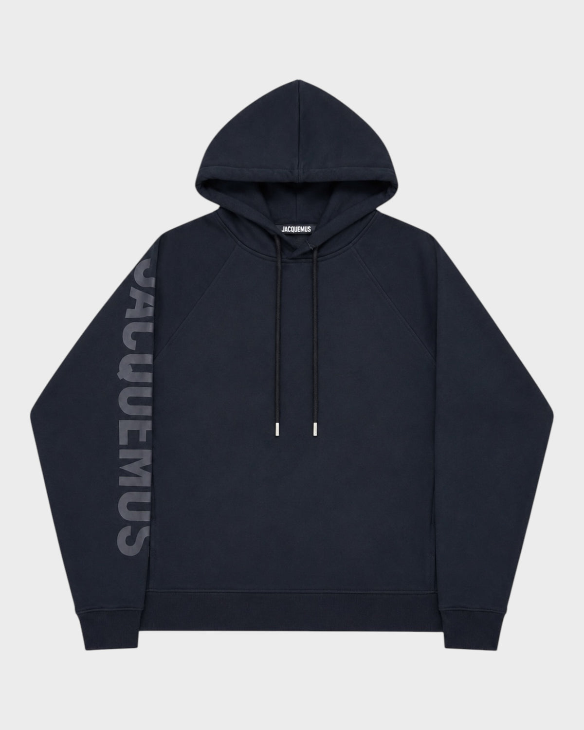 Kapuzenpullover mit Logo-Print – Schwarz