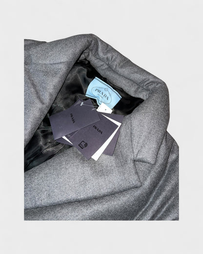 Mantel aus Kaschmir – Anthrazitgrau