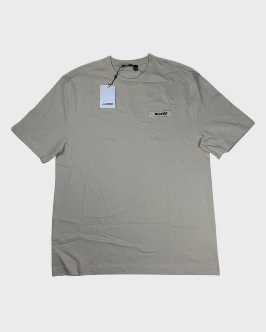 Jacquemus T-Shirt „Le T-shirt Brodé“ – Beige