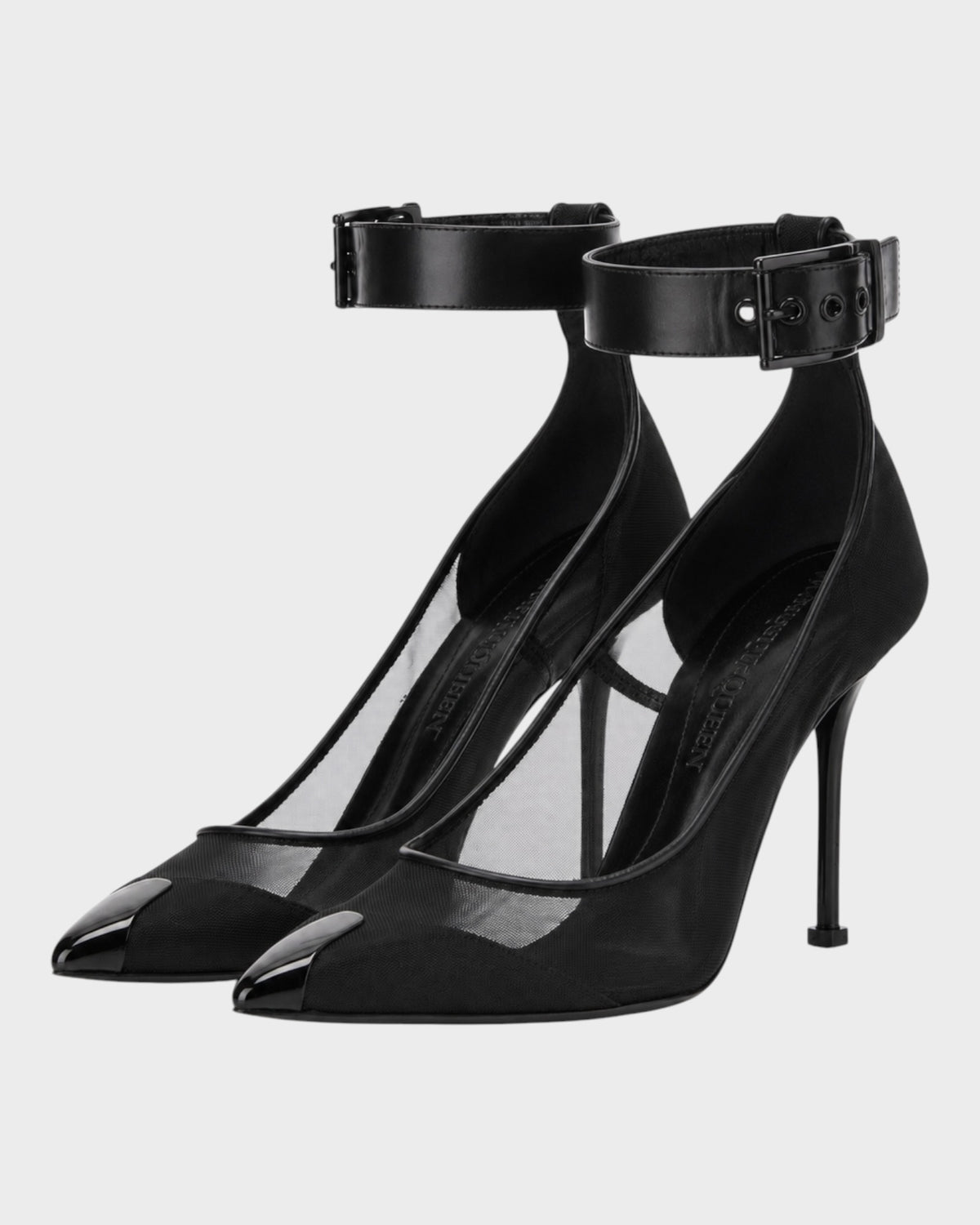 „Buckle“ Pumps – Schwarz
