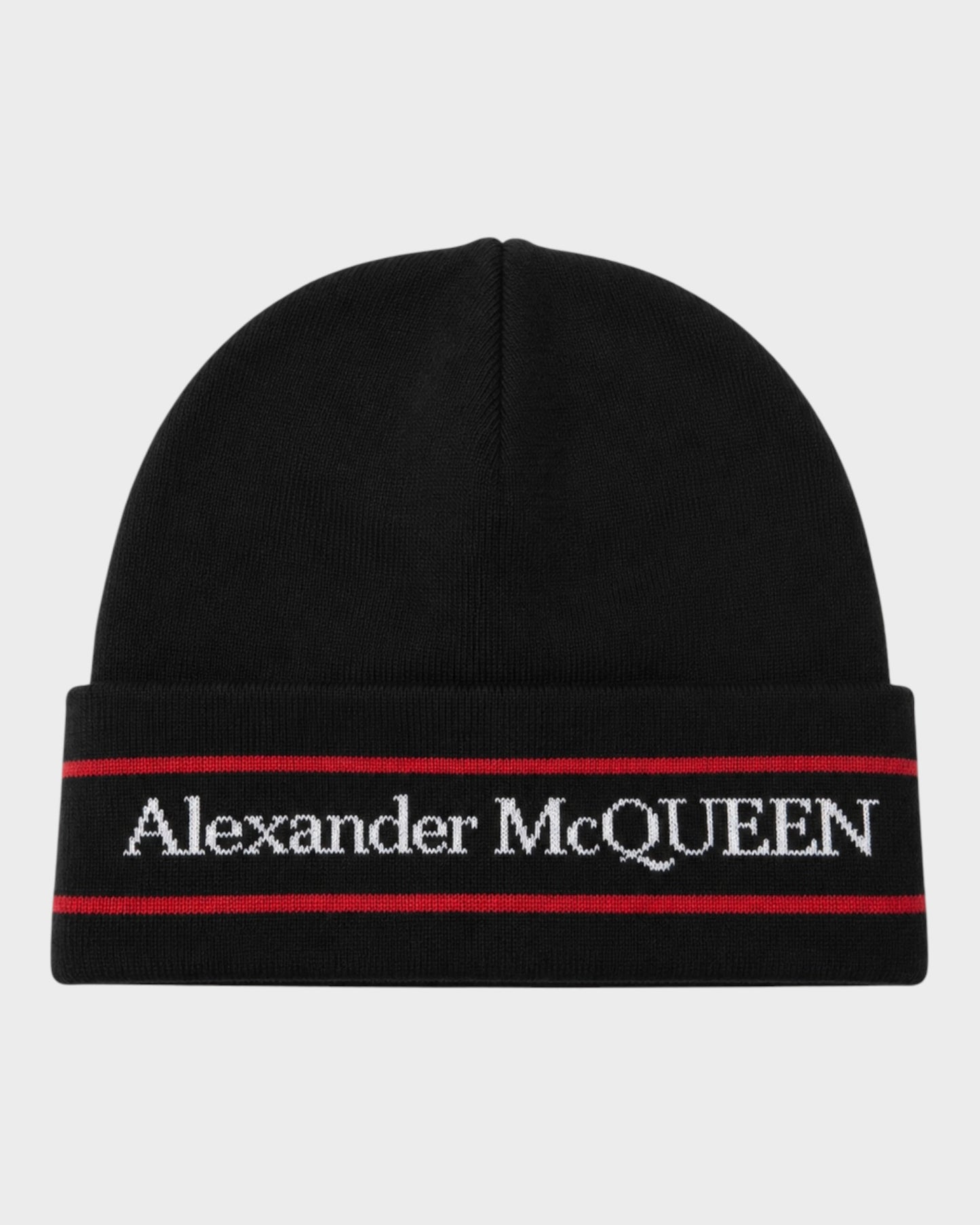 Alexander McQueen Logo-Beanie
