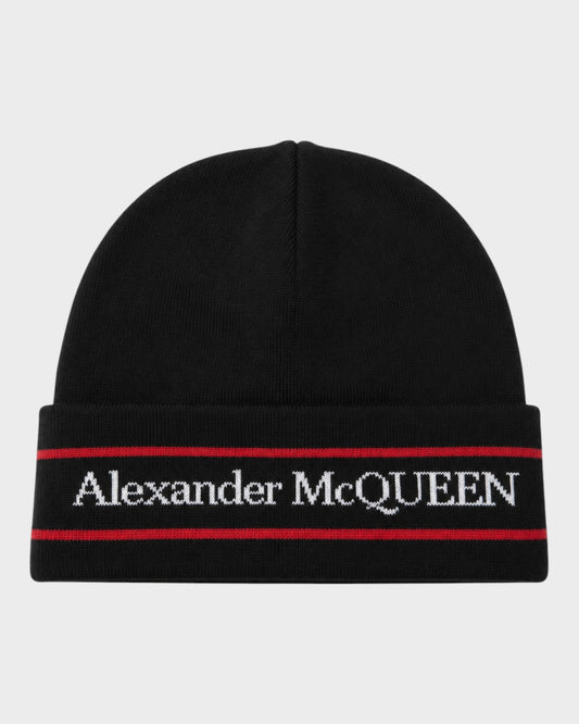 Alexander McQueen Logo-Beanie
