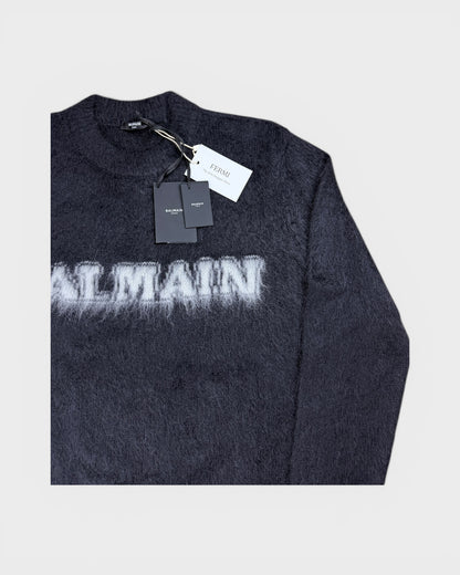Pullover mit Logo-Schriftzug – Schwarz
