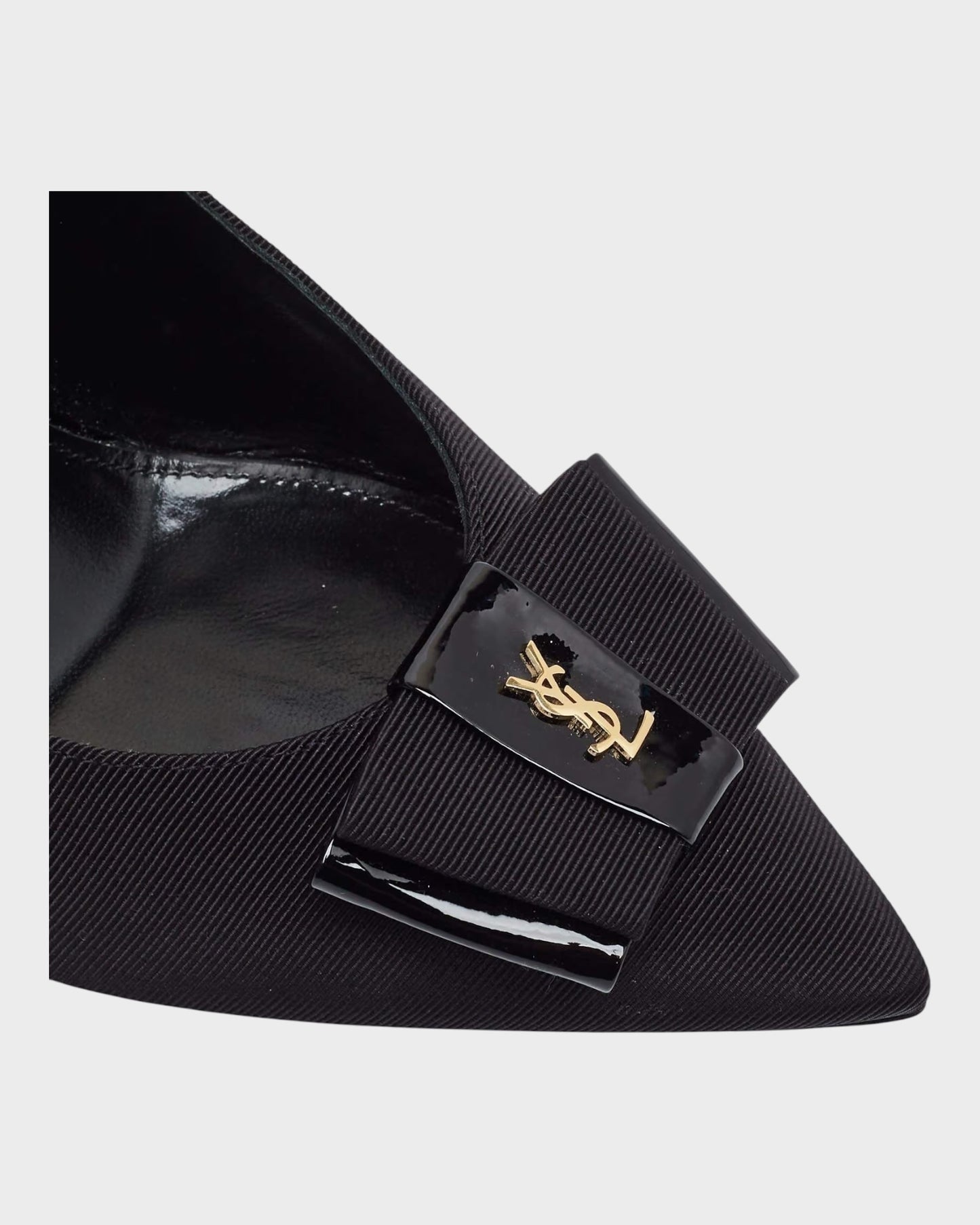 Pumps mit YVSL Logo & Signature-Schleife
