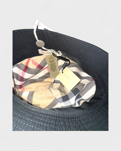 Bucket Hat mit Logo-Detail – Schwarz