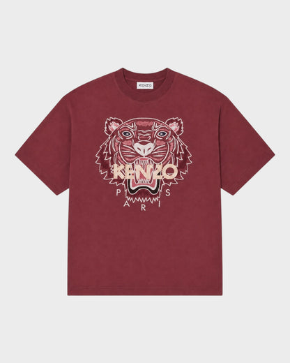 Tiger T-Shirt – Bordeaux