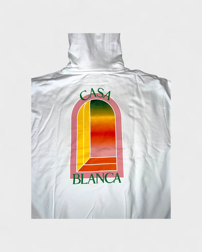 Gradient L’Arche Hoodie – Weiß