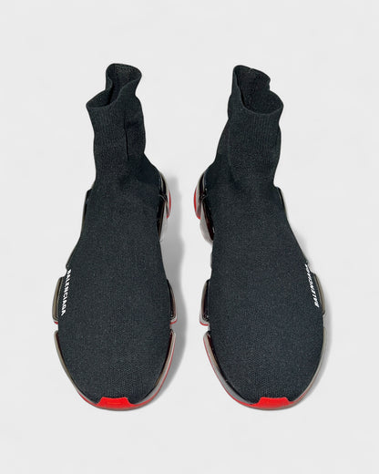 Balenciaga Speed 2.0 Sneakers – Schwarz/Rot
