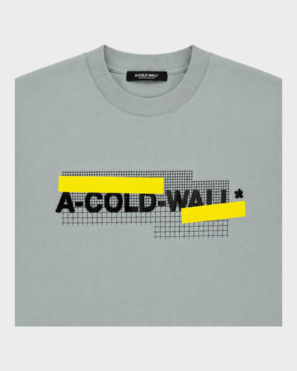 T-Shirt mit Grafik-Print – Grau