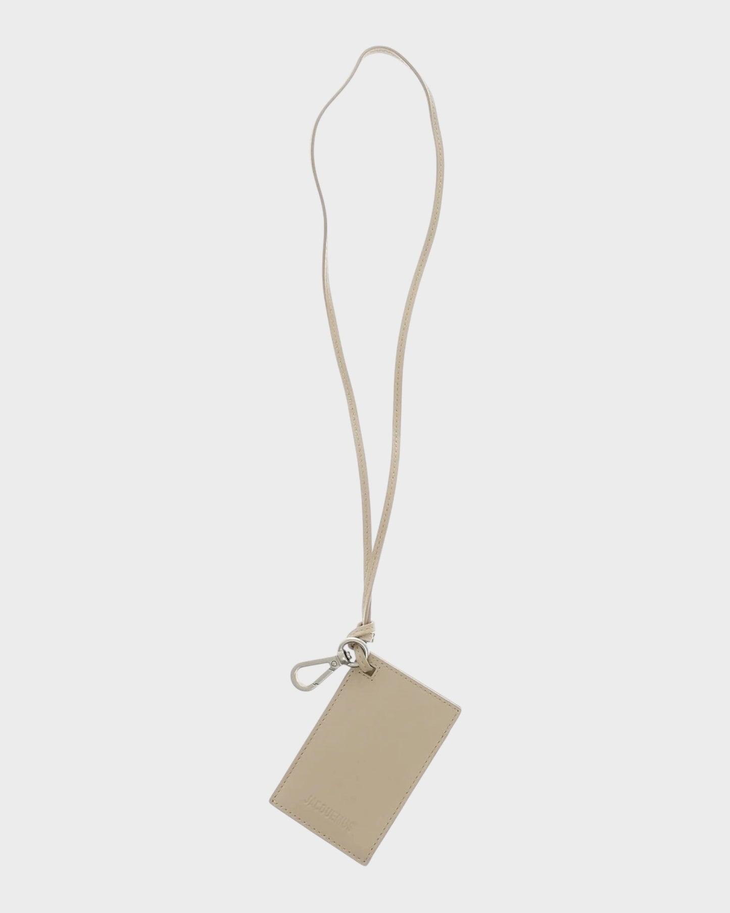 Kartenetui mit Umhängeband – Beige