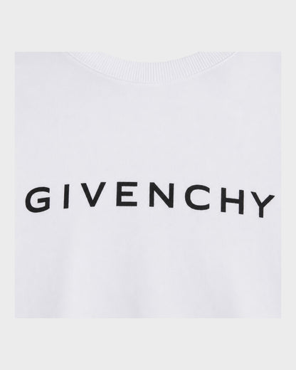 Logo-Sweatshirt aus Baumwolle