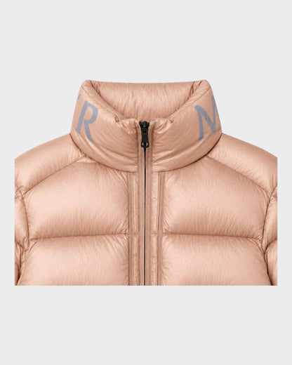 Cavonne Garment Dyed Daunenjacke – Rose