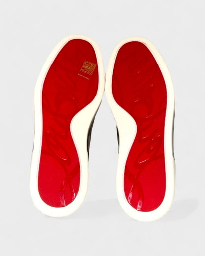 Louis Orlato Spikes High-Top Sneakers – Taupe