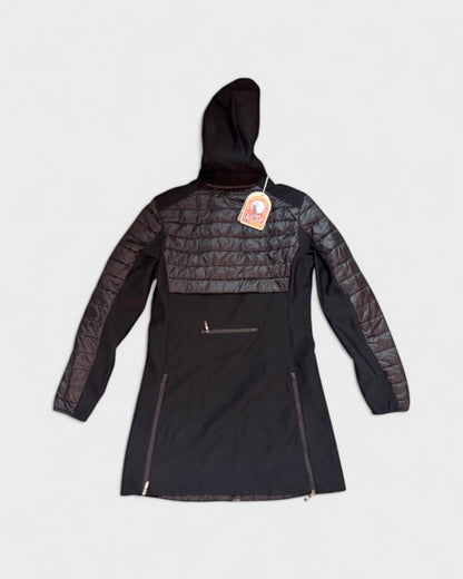 Yasmine Hybrid-Daunenjacke – Schwarz