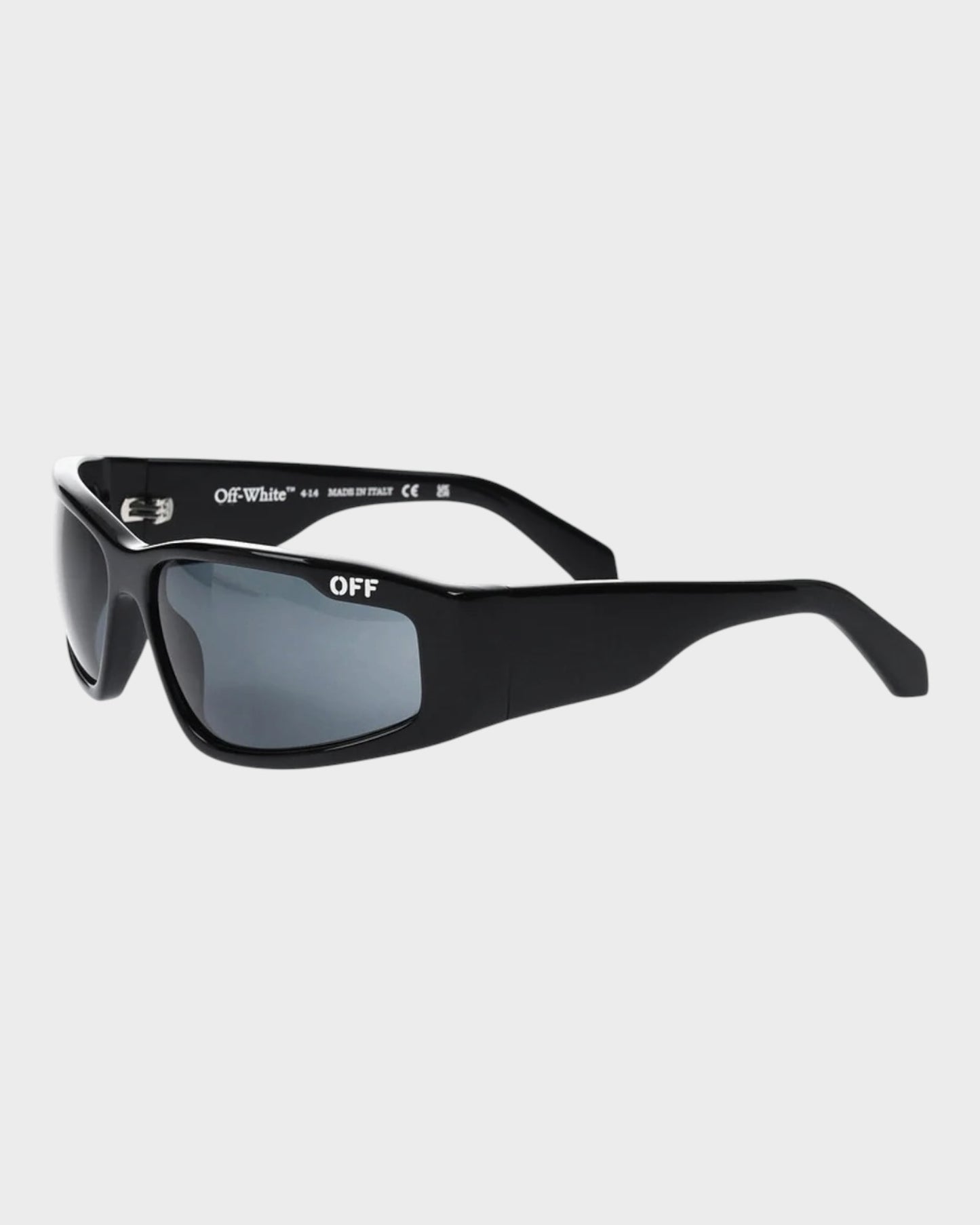 Schmale Sonnenbrille mit OFF-Logo