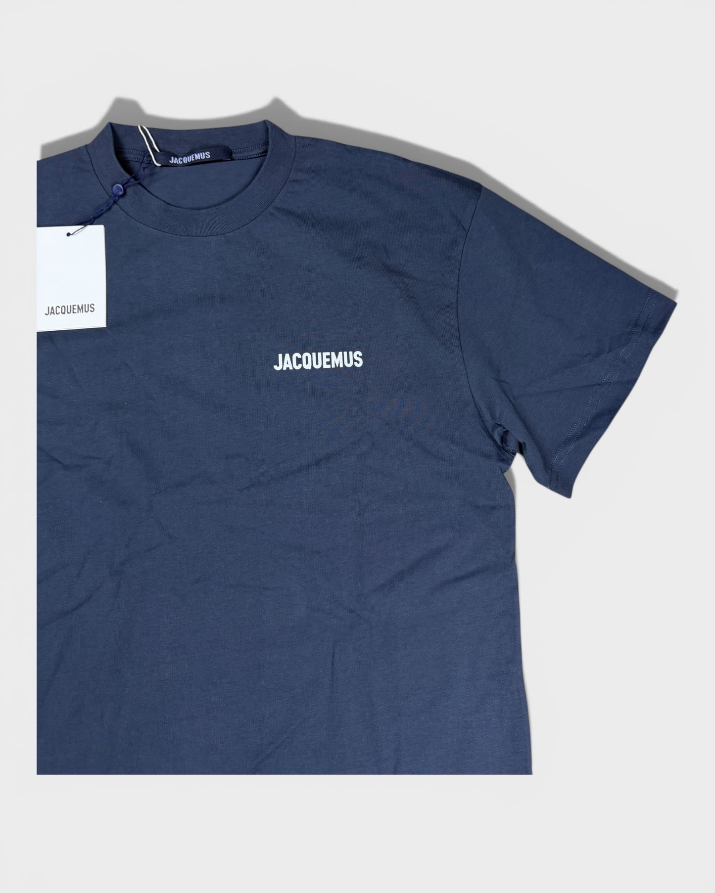 Jacquemus T-Shirt mit Logo-Schriftzug – Navy
