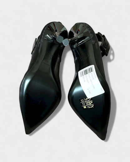 „Buckle“ Pumps – Schwarz