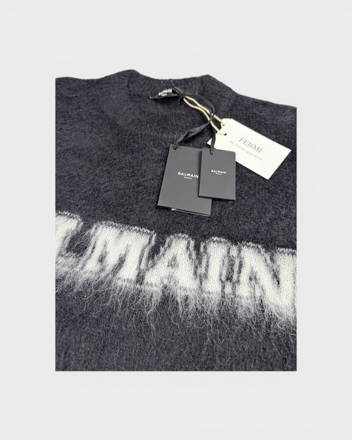 Pullover mit Logo-Schriftzug – Schwarz