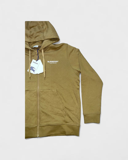 Kapuzenjacke mit Logo – Camel