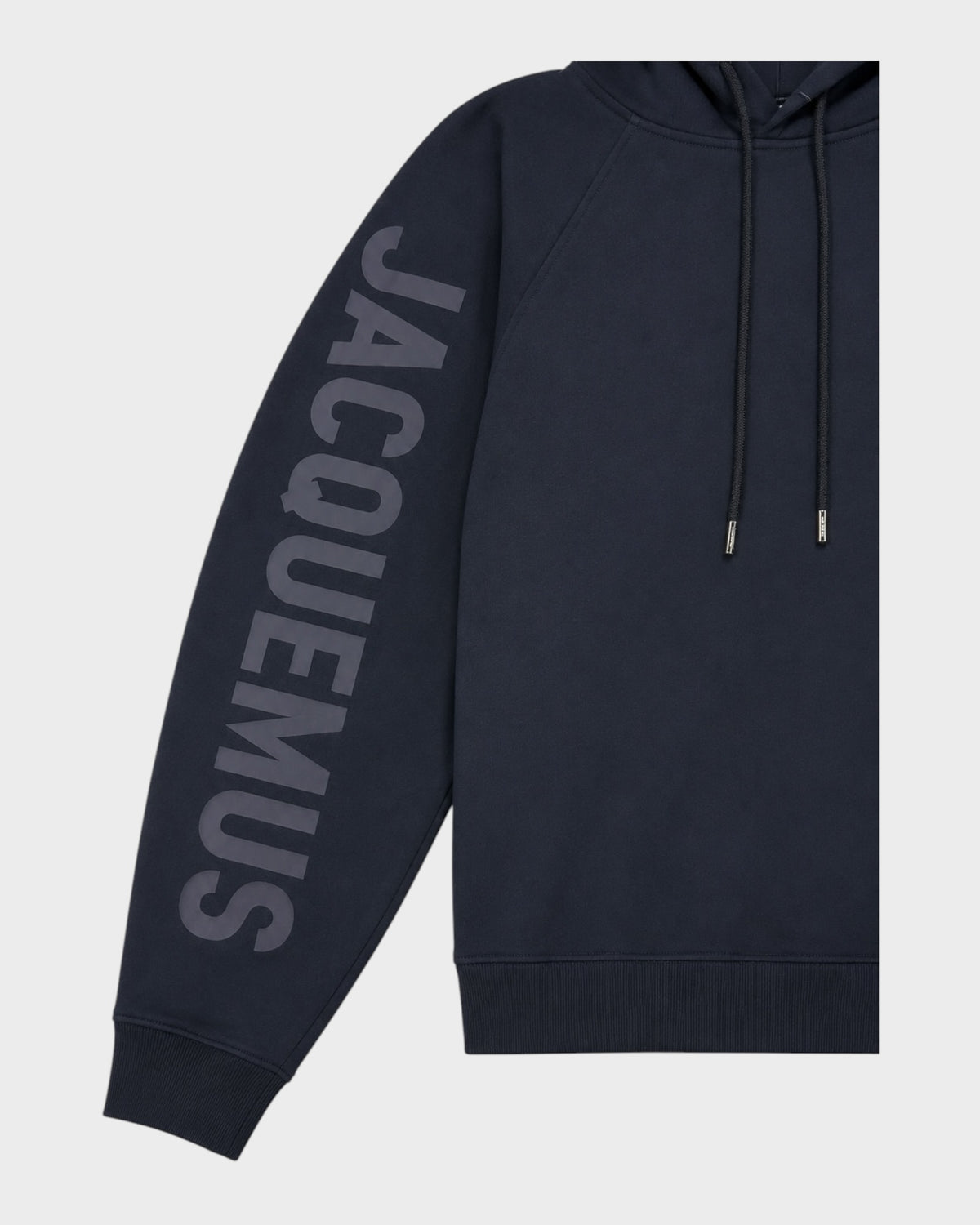Kapuzenpullover mit Logo-Print – Schwarz