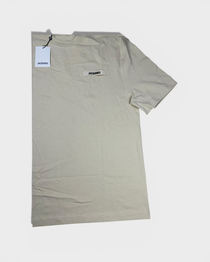 Jacquemus T-Shirt „Le T-shirt Brodé“ – Beige