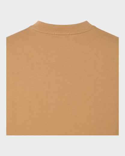 T-Shirt mit Logo-Print – Camel