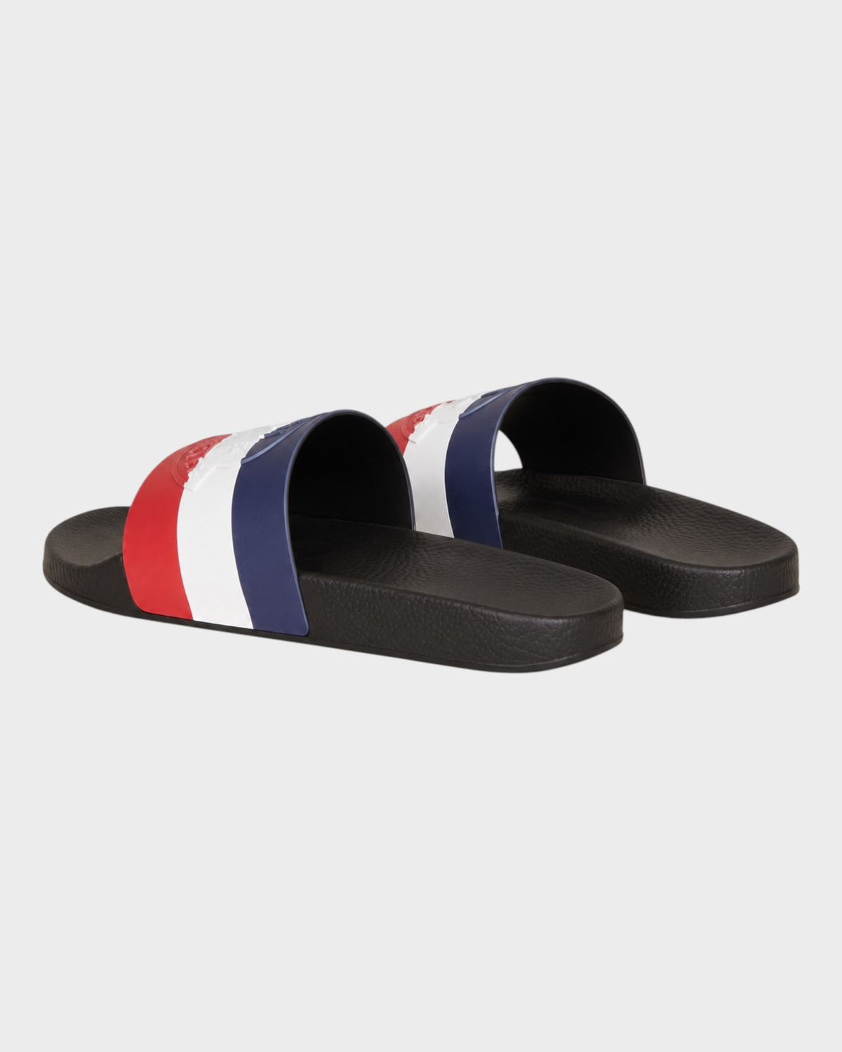 Badeslides – Navy/Weiß/Rot