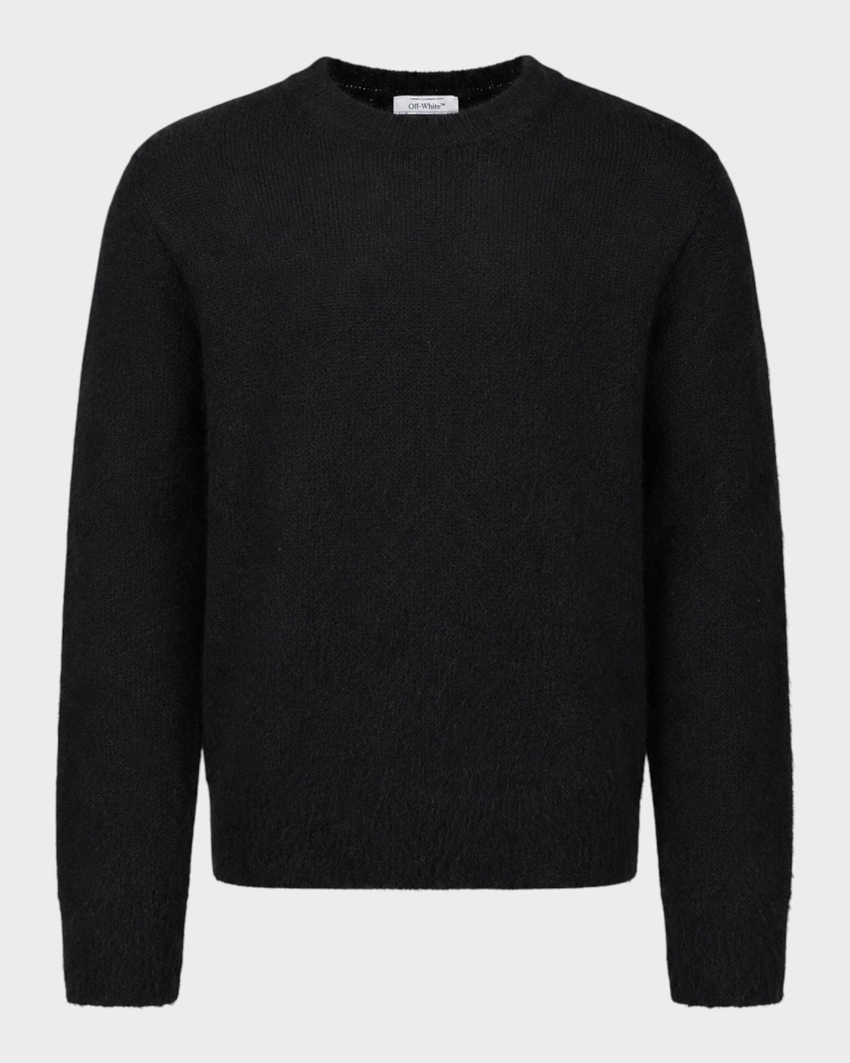 Pullover mit Fuzzy Arrows – Schwarz