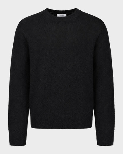 Pullover mit Fuzzy Arrows – Schwarz