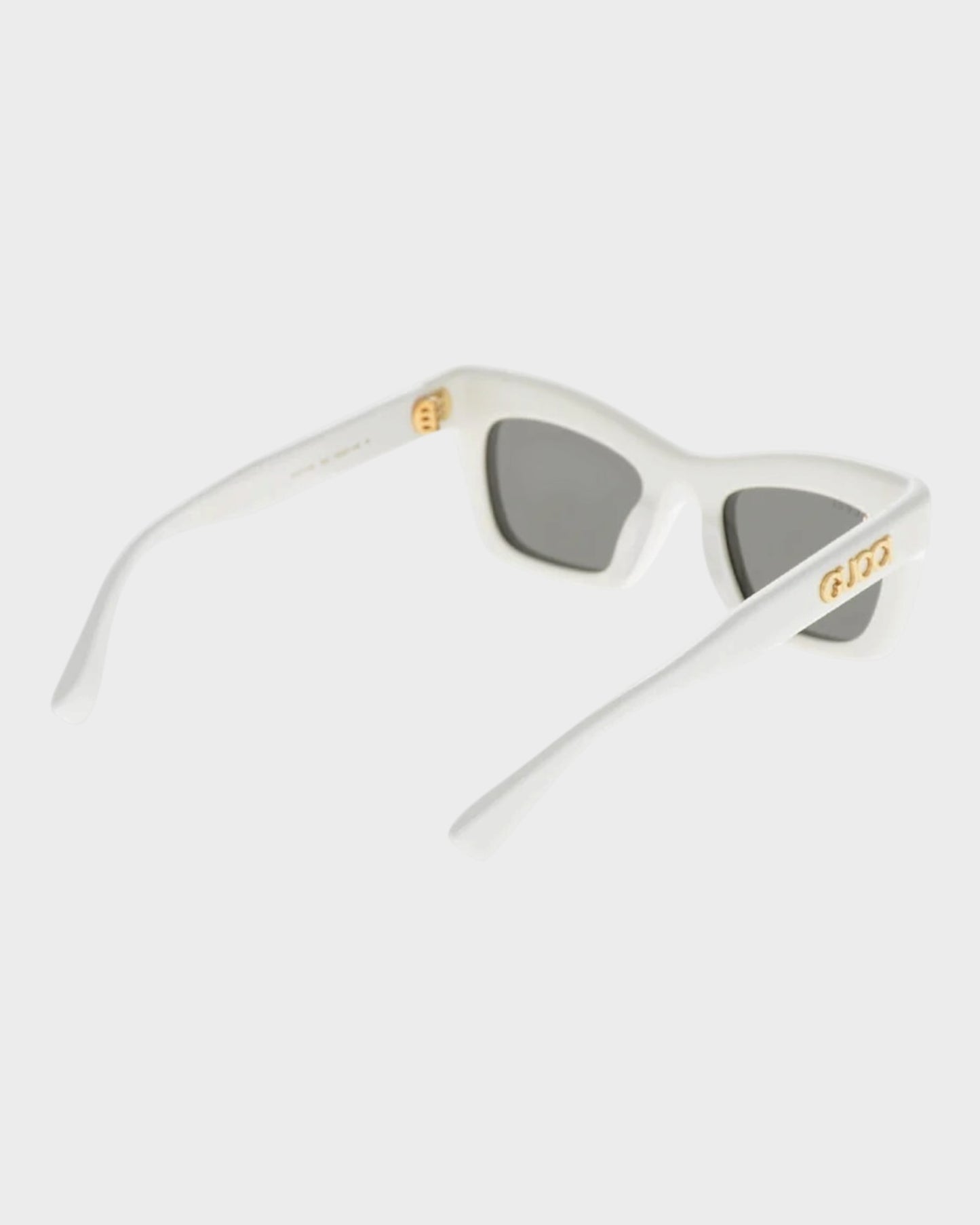 Schmale Sonnenbrille mit dezentem Logo