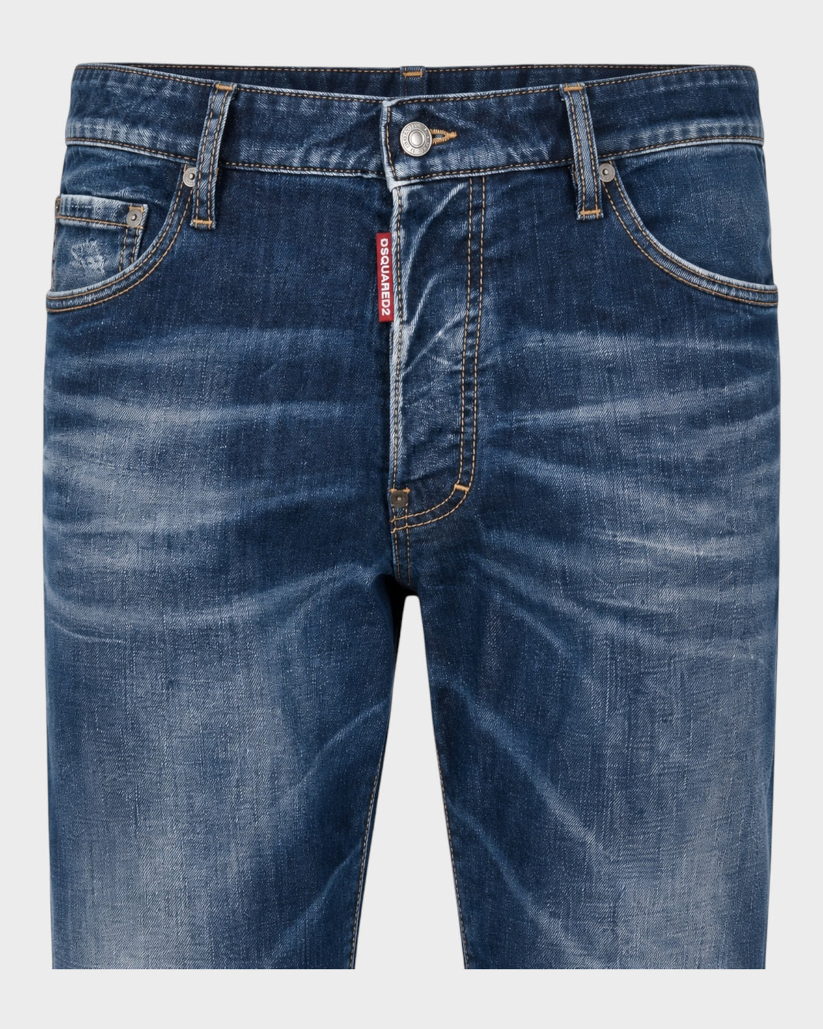 Distressed Jeans – Blue Denim