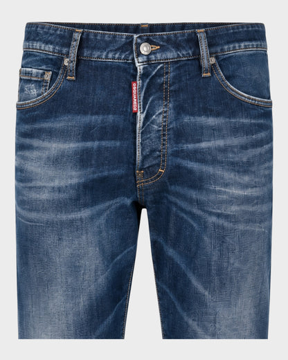 Distressed Jeans – Blue Denim