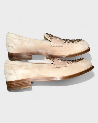 Loafer „Dandelion Spikes“ – Beige