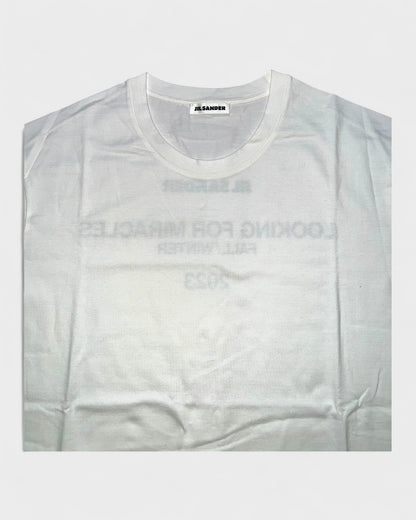 T-Shirt „Looking for Miracles“ – Weiß