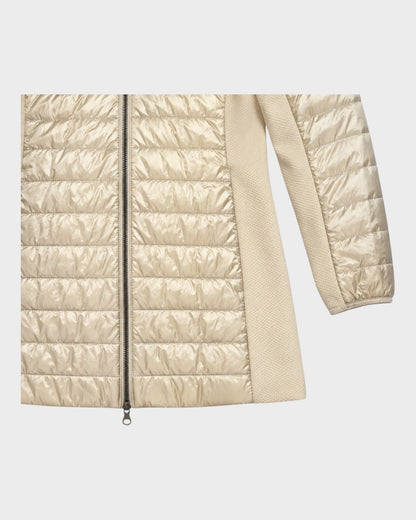 Yasmine Hybrid-Daunenjacke – Beige